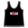 Not Weak - Women's Sporty Racerback Tank - Image 3