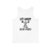Lift Angry, Scare People. - Unisex Softstyle™ Tank Top