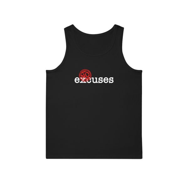 No Excuses - Unisex Softstyle™ Tank Top - Image 2