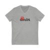 No Doubt - Unisex Jersey Short Sleeve V-Neck Tee - Image 4