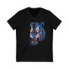 Fierce - Unisex Jersey Short Sleeve V-Neck Tee - Image 2
