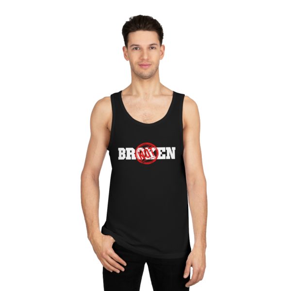 Not Broken - Unisex Softstyle™ Tank Top - Image 3