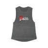 TEMPLATE - Women's Flowy Scoop Muscle Tank - Image 3