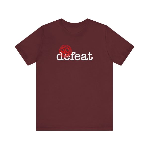 No Defeat - Unisex Jersey Short Sleeve Tee - Image 17