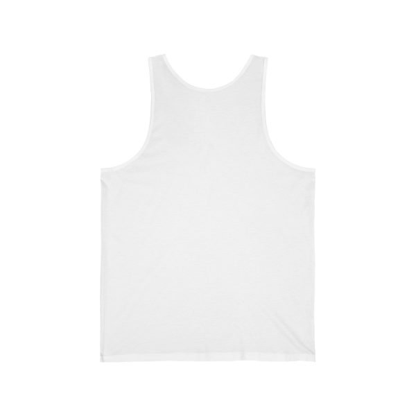 Barbells Dumbells & Bombshell Legs - Unisex Jersey Tank - Image 2