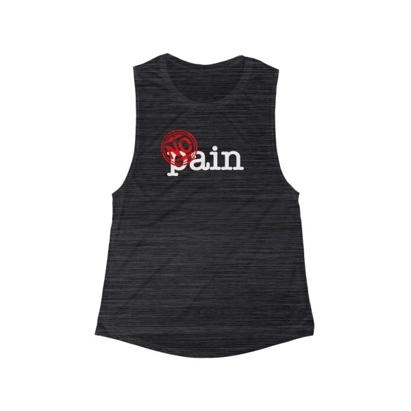 TEMPLATE - Women's Flowy Scoop Muscle Tank - Image 4