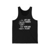 Lift Like a Beast. Look Like a God. - Unisex Jersey Tank - Image 3