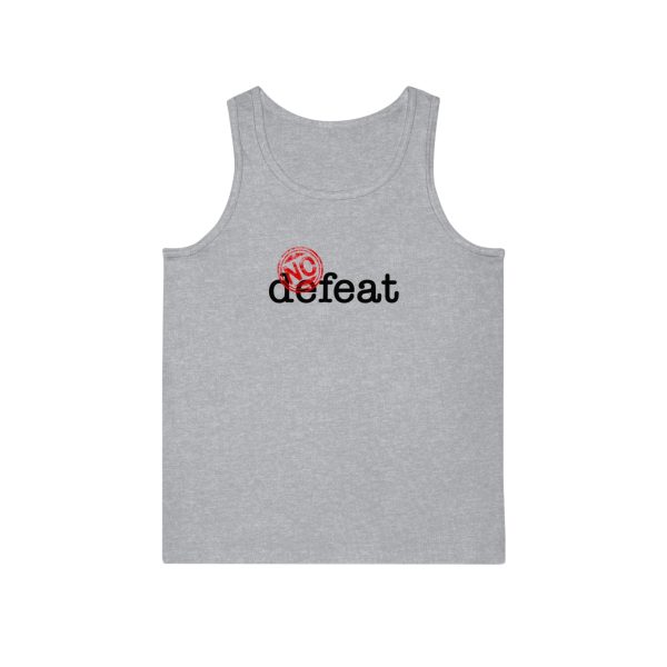 No Defeat - Unisex Softstyle™ Tank Top - Image 5