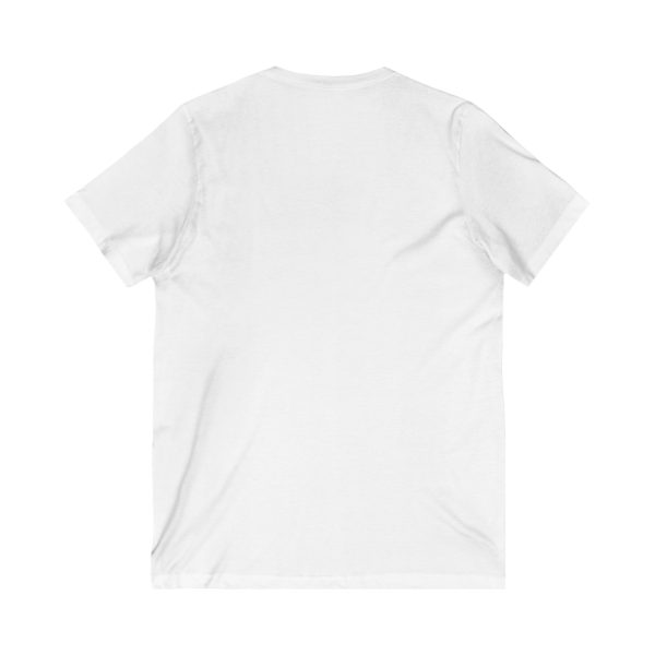 Legs Built By Squats - Unisex Jersey Short Sleeve V-Neck Tee - Image 2