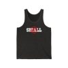 Not Small - Unisex Jersey Tank - Image 4