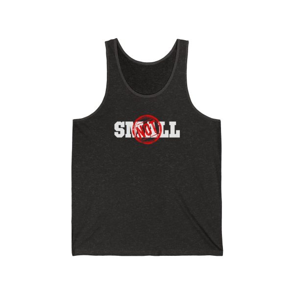 Not Small - Unisex Jersey Tank - Image 4