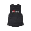 No Giving Up - Women's Flowy Scoop Muscle Tank - Image 4