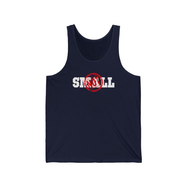Not Small - Unisex Jersey Tank - Image 6