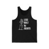 Legs Built By Squats - Unisex Jersey Tank - Image 3