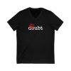 No Doubt - Unisex Jersey Short Sleeve V-Neck Tee - Image 3