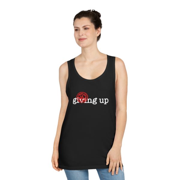 No Giving Up - Unisex Softstyle™ Tank Top - Image 4