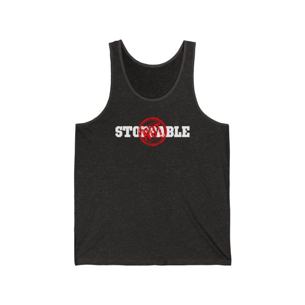 Not Stoppable - Unisex Jersey Tank - Image 4