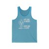 Lift Like a Beast. Look Like a God. - Unisex Jersey Tank - Image 5