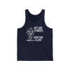 Lift Like a Beast. Look Like a God. - Unisex Jersey Tank - Image 6
