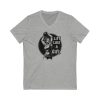 Lift Like a Girl - Unisex Jersey Short Sleeve V-Neck Tee - Image 4